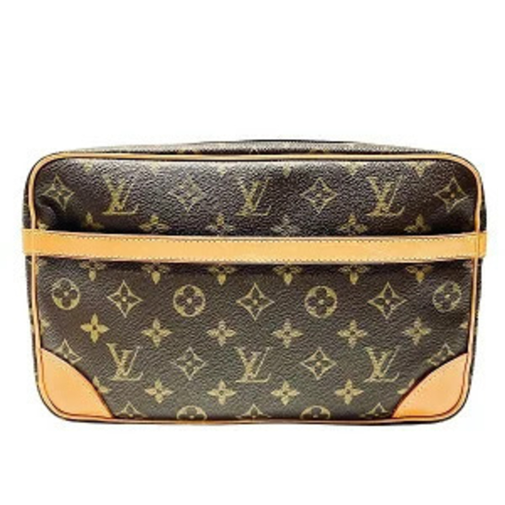 Louis Vuitton Monogram Compiegne Bag Clutch Shoulder